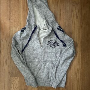 PINK Victoria's Secret Gray Hoodie Sweater for Men